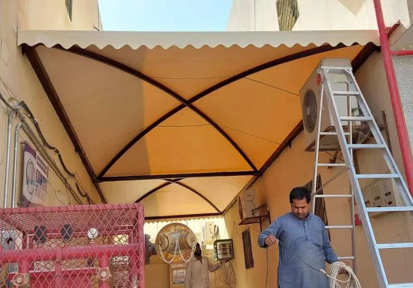 مظلات خارجية للمناسبات حي الازدهار