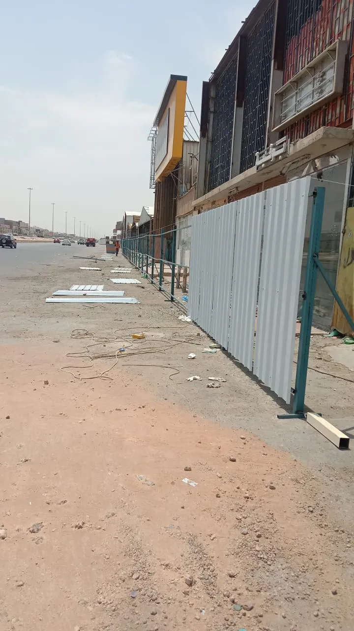 ورشة  لحام  سواتر  شينكو حي ام الحمام