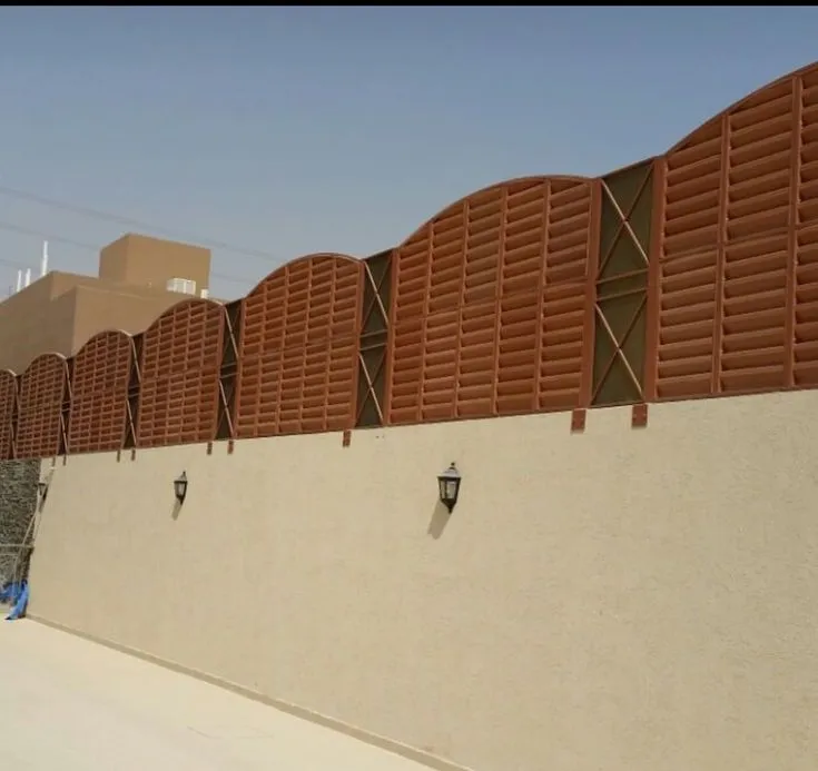 سواتر خشبية شرائح في جنوب الرياض