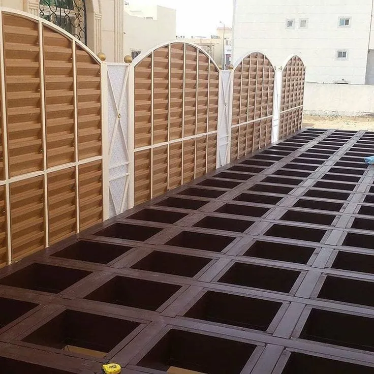 سواتر خشبية شرائح في جنوب الرياض
