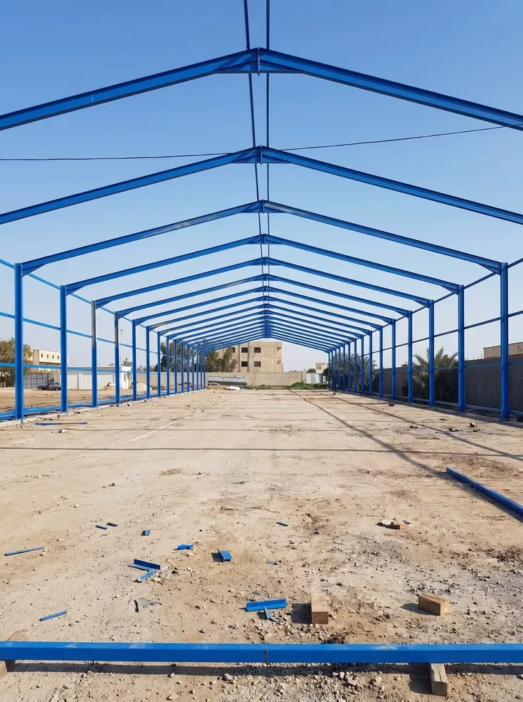 تكلفة بناء مستودع هنجر مصنع شمال الرياض