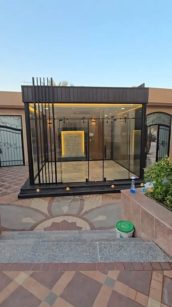 غرف جلسات خارجية احواش فلل حي العارض