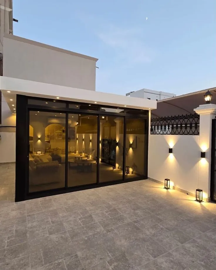غرف جلسات خارجية احواش فلل حي العارض