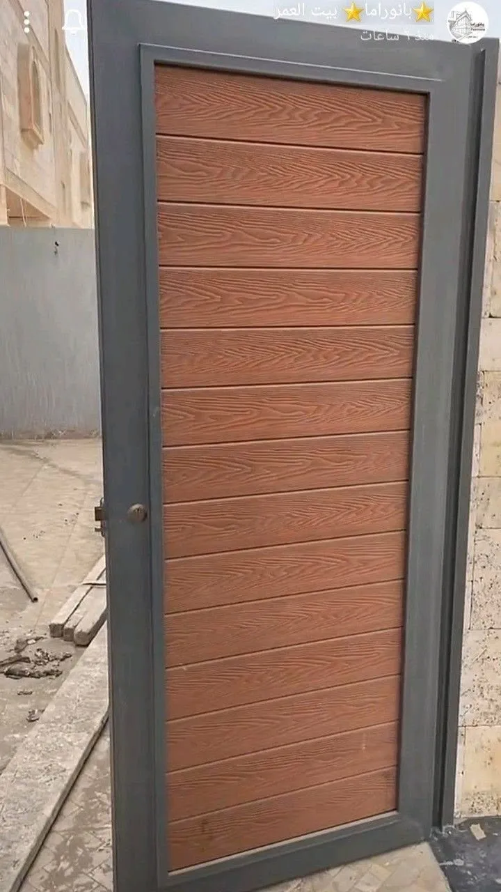 أبواب كلادينج للمداخل الرئيسية حي العقيق