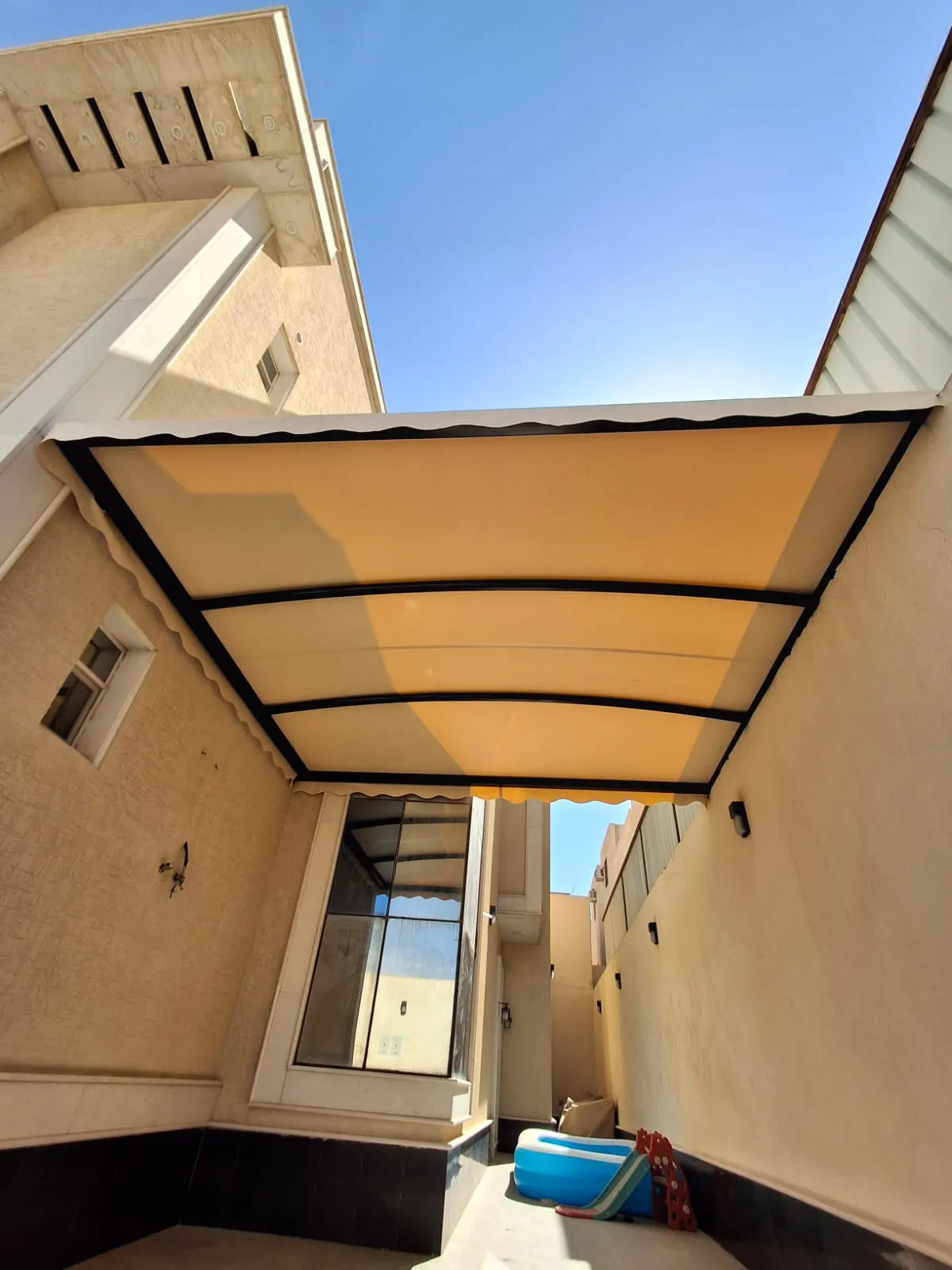 مظلات pvc حي الصحافة بالرياض