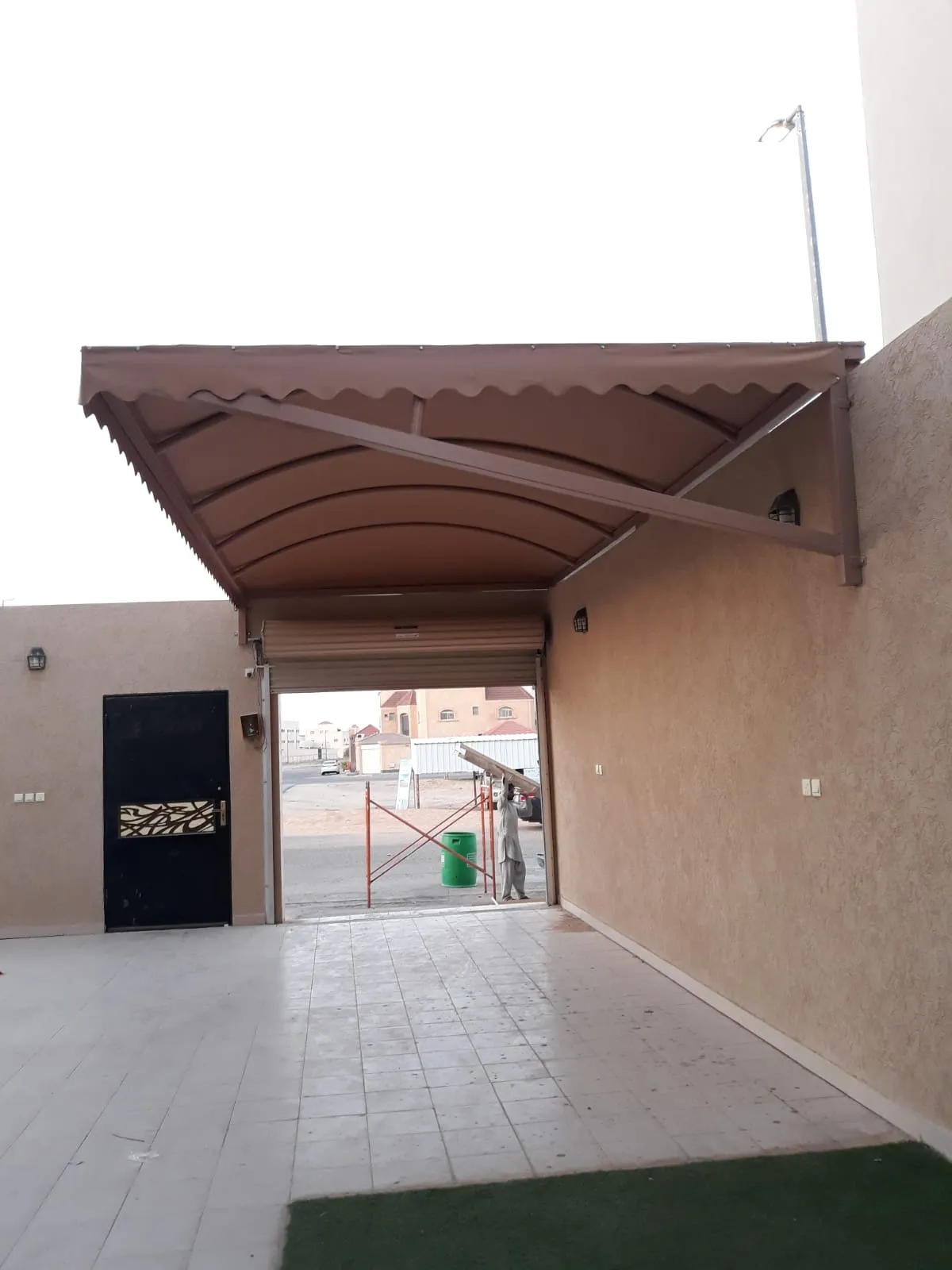 مظلات pvc حي الصحافة بالرياض