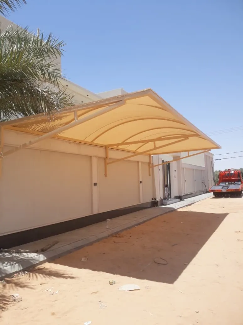 مظلات pvc حي الصحافة بالرياض