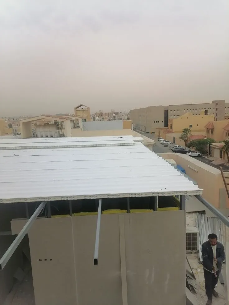 تركيب ساندوتش بانل للورش حي الوادي الرياض